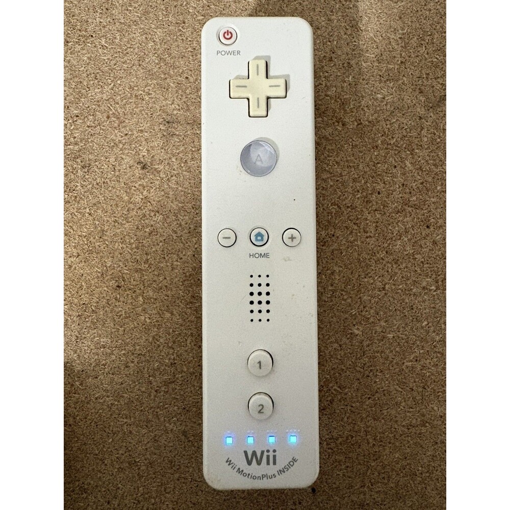 Nintendo Wii Controller Authentic OEM Wii Remote Motion Plus | White Wii Remote